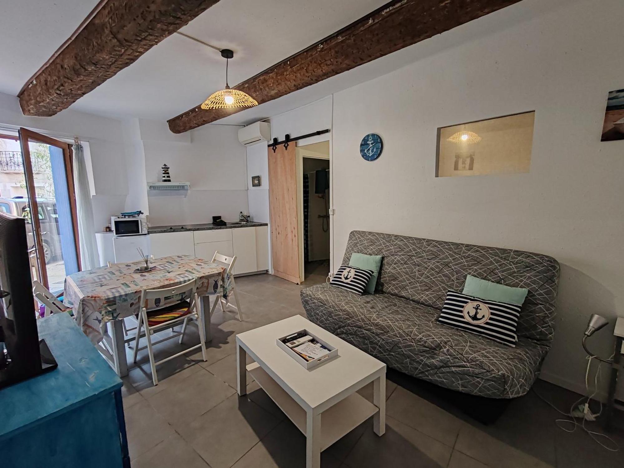 Joli T2 Ambiance Nautique Climatise Et Bien Situe Lejlighed Marseillan  Eksteriør billede